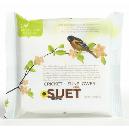 PACIFIC BIRD & SUPPLY SUET CRICKET & SUNFLOWER PB-0030